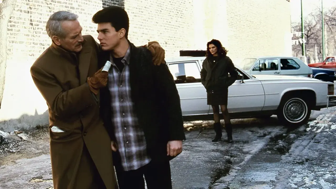 Paul Newman e Tom Cruise in Il colore dei soldi