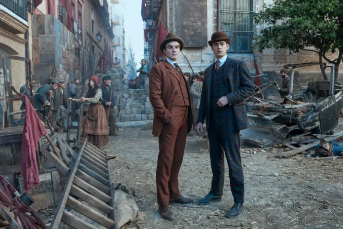 Prime Video_Young Sherlock_S1_Hero Fiennes Tiffin_Dónal Finn_3