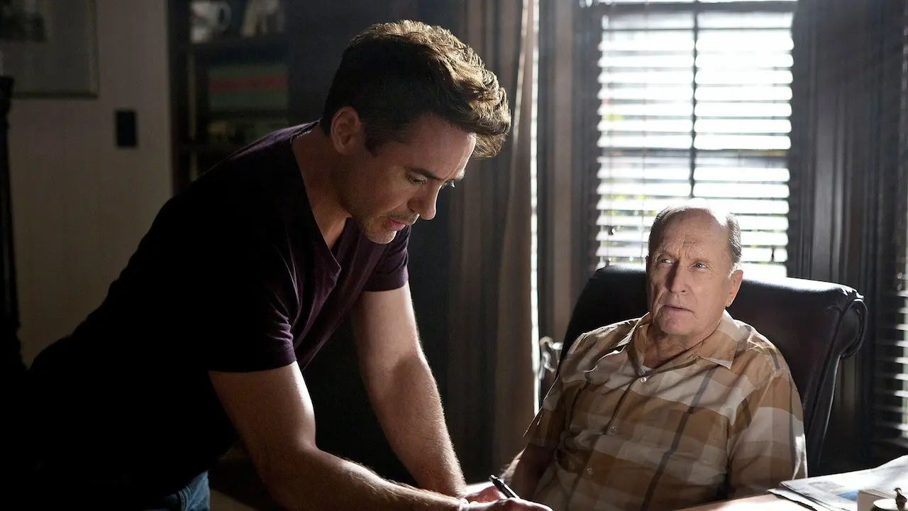 Robert Downey Jr. e Robert Duvall in The Judge