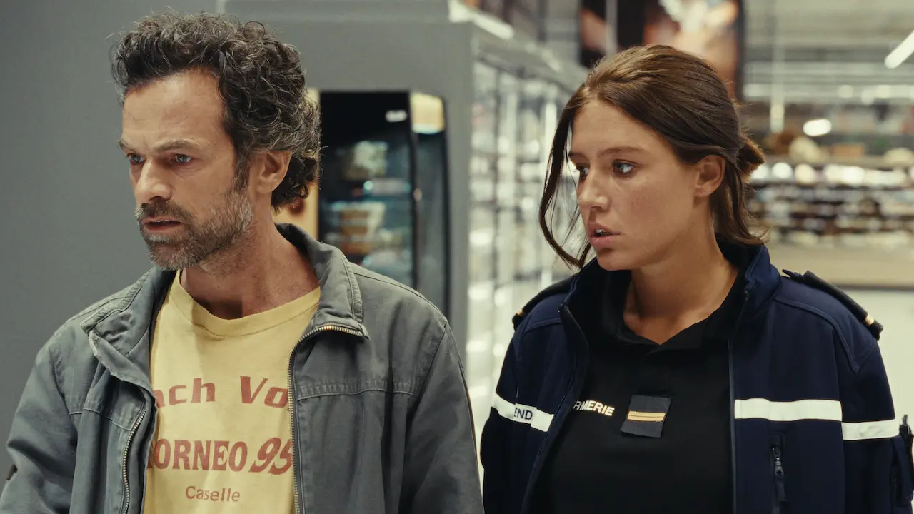 Romain Duris e Adele Exarchopoulos in The Animal Kingdom