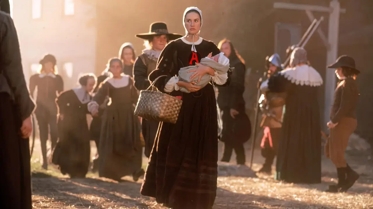 Demi Moore in La lettera scarlatta