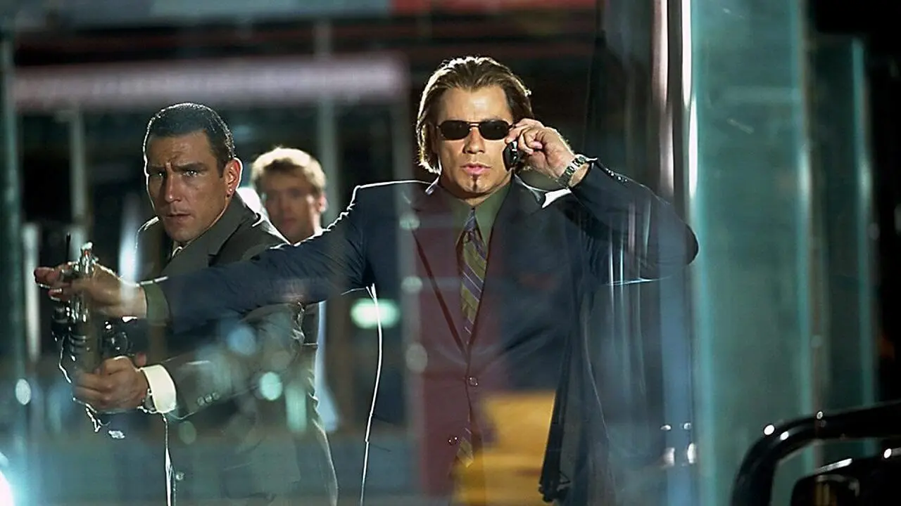 John Travolta nel film Codice Swordfish