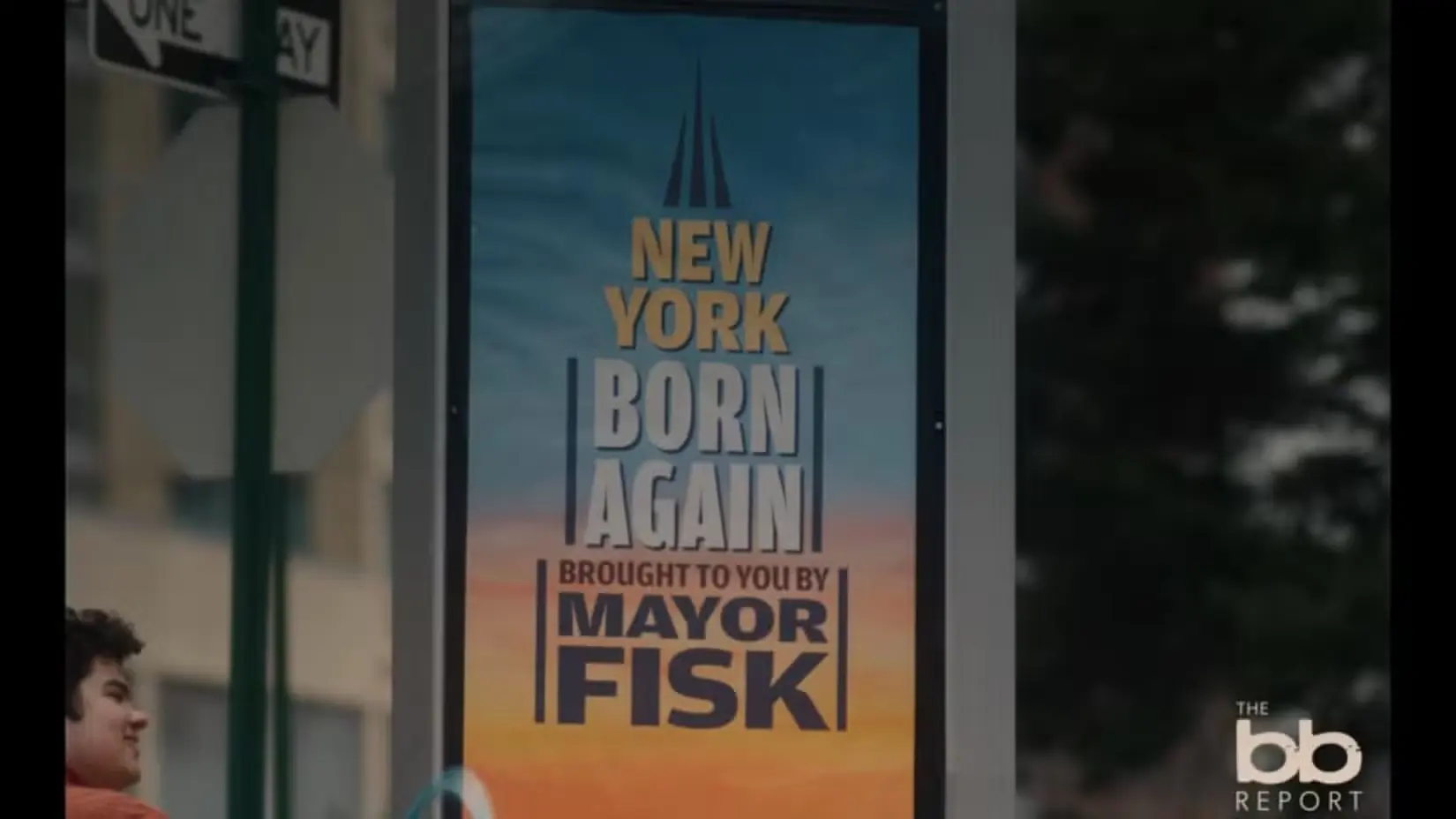 La New York del sindaco Fisk- i manifesti _Born Again_