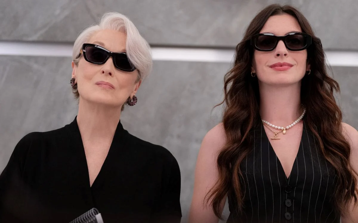 Anna Hathaway e Meryl Streep in il diavolo veste prada 2