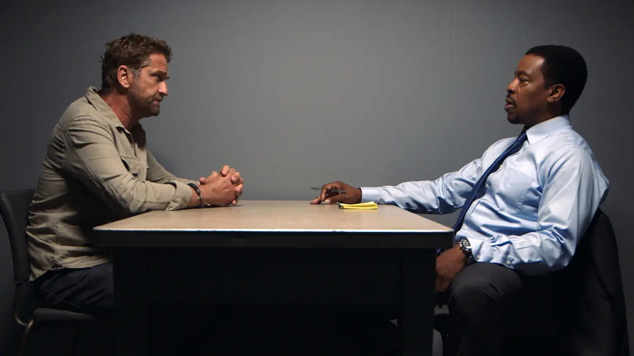 Gerard Butler e Russell Hornsby in Chase - Scomparsa