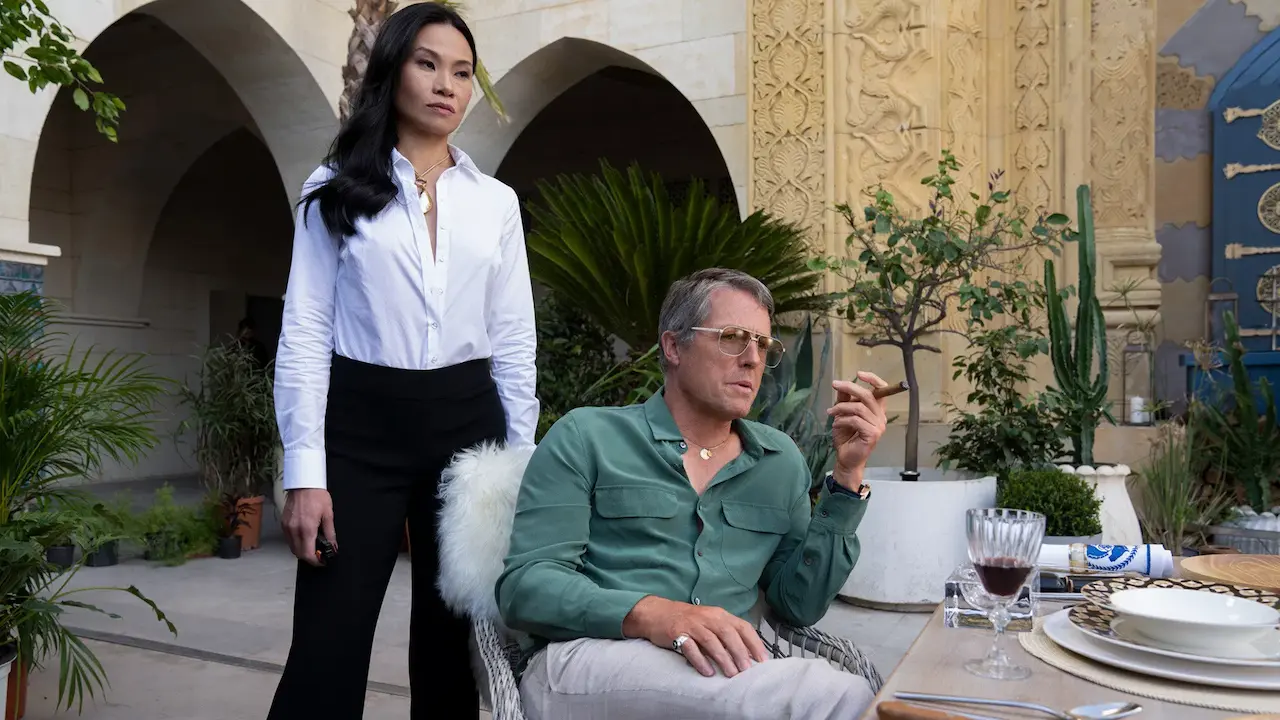 Hugh Grant in Operation Fortune
