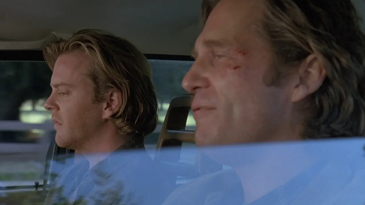 Kiefer Sutherland e Jeff Bridges in The Vanishing - Scomparsa