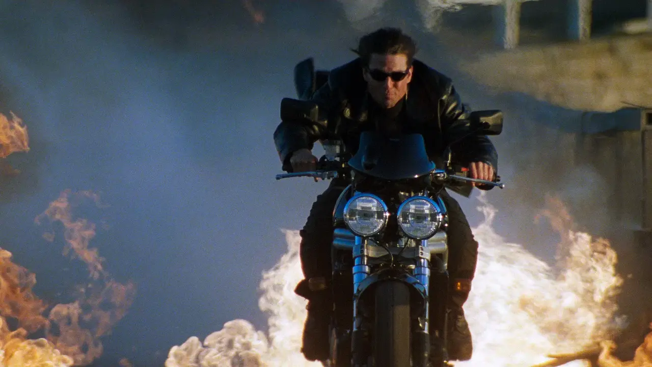 Tom Cruise in Mission Impossible 2
