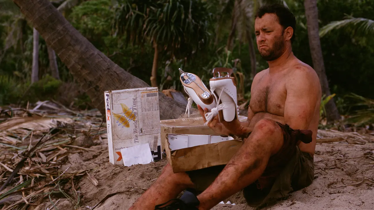 Tom Hanks in Cast Away