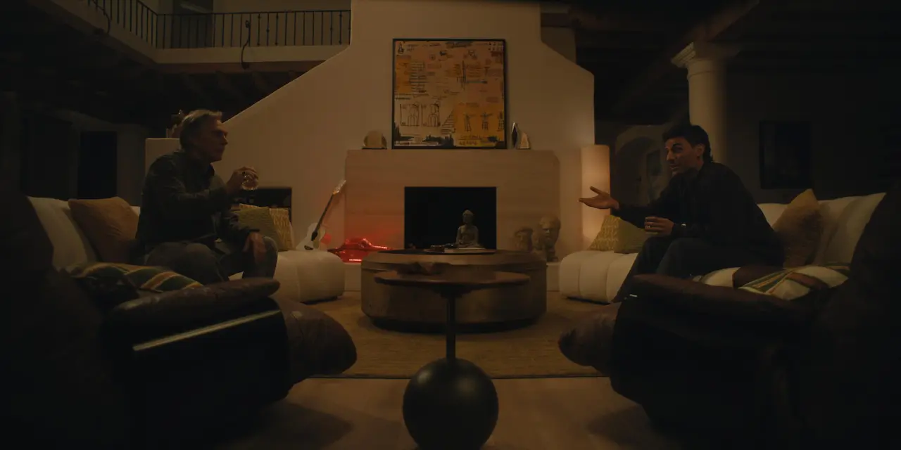 William Fichtner e Oscar Isaac in Lo scontro - Beef Stagione 2