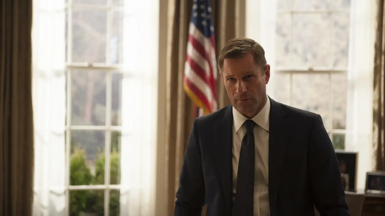 Aaron Eckhart in Attacco al potere 2