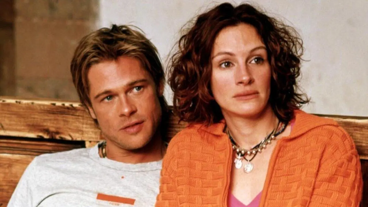 Brad Pitt e Julia Roberts in The Mexican - Amore senza la cintura