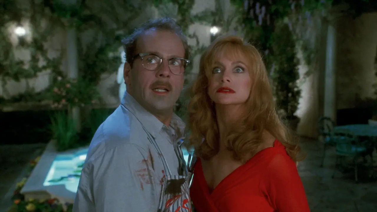 Bruce Willis e Goldie Hawn in La morte ti fa bella
