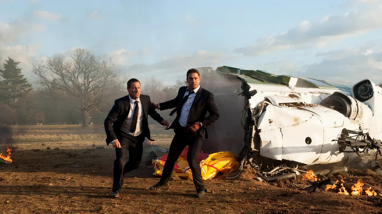 Gerard Butler e Aaron Eckhart in Attacco al potere 2