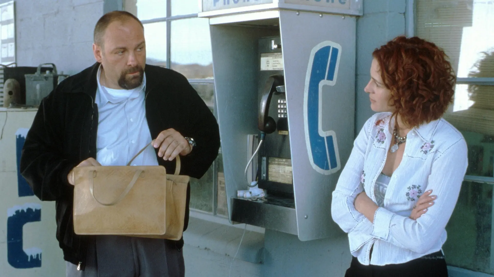 James Gandolfini e Julia Roberts in The Mexican - Amore senza la cintura