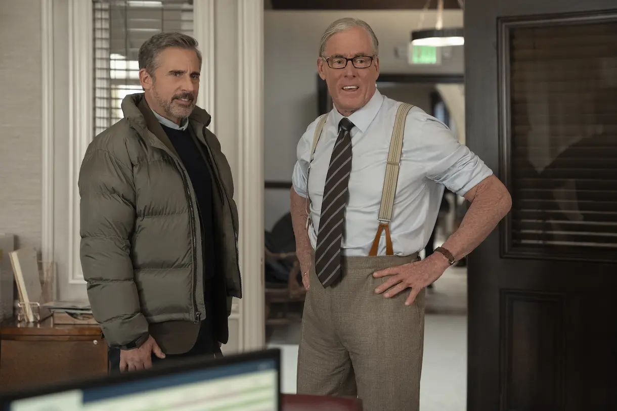 John C. McGinley and Steve Carell star in Rooster (2026)