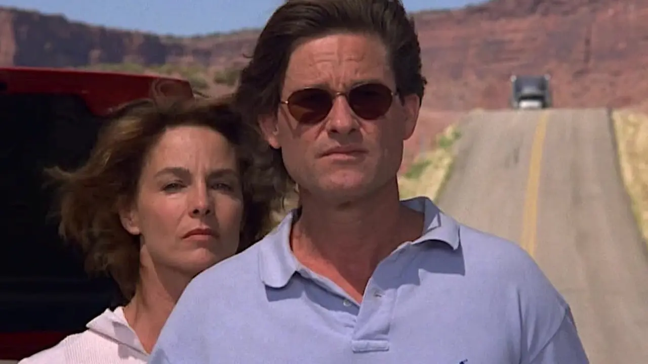 Kurt Russell e Kathleen Quinlan in Breakdown &ndash; La trappola