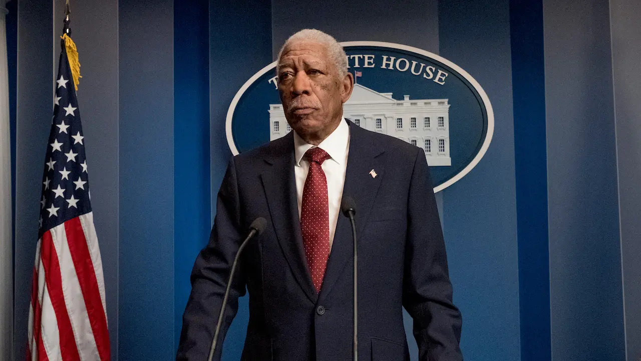 Morgan Freeman in Attacco al potere 3