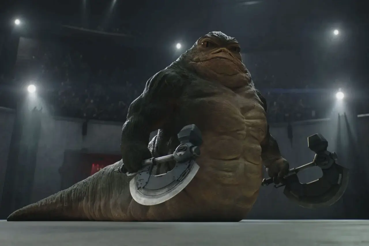Rotta the Hutt in The Mandalorian and Grogu