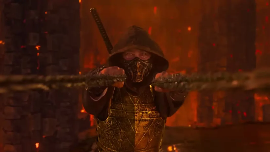 Scorpion in Mortal Kombat 2 Scorpion in Mortal Kombat 2