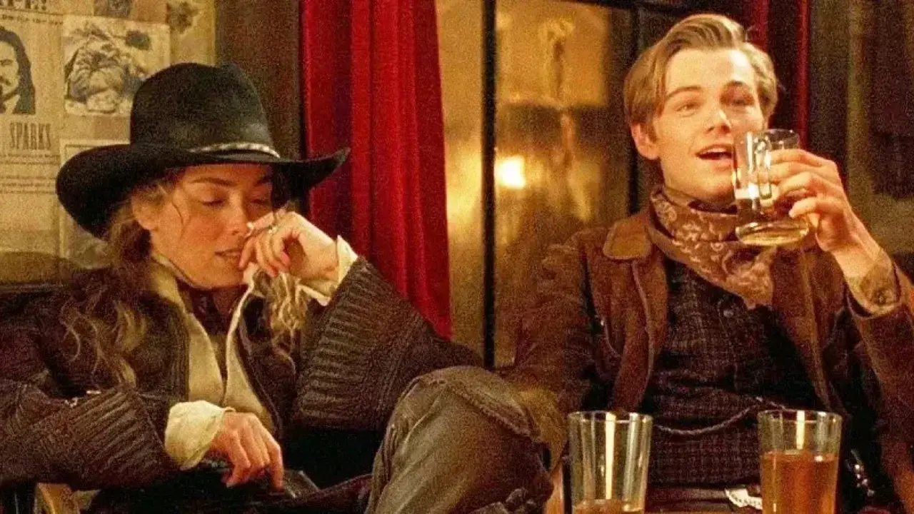 Sharon Stone e Leonardo DiCaprio in Pronti a morire