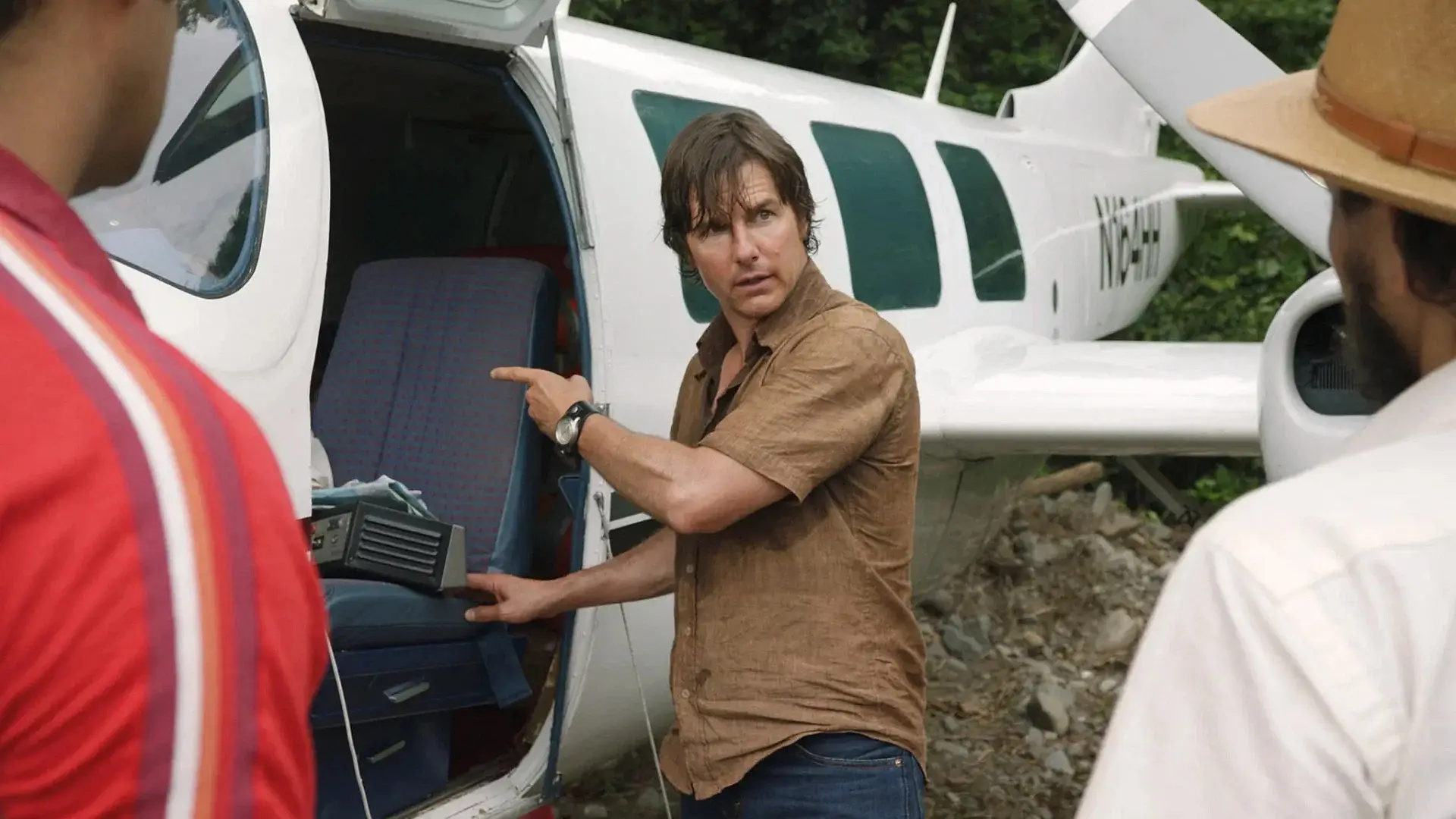 Tom Cruise nel film Barry Seal - Una storia americana