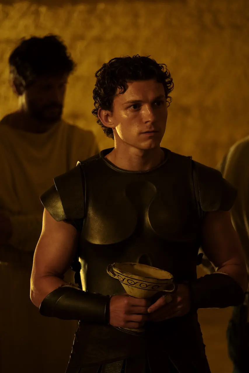 Tom Holland come Telemaco in Odissea (2026
