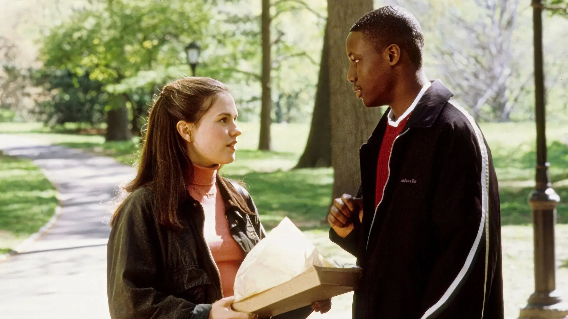 Anna Paquin e Rob Brown in Scoprendo Forrester