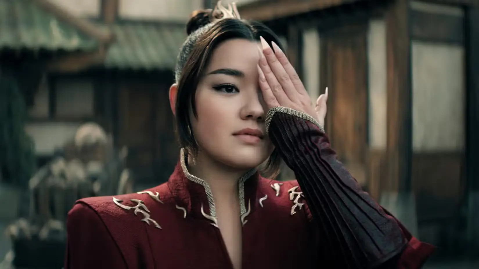 Elizabeth Yu come azula in Avatar - La leggenda di Aang - stagione 2