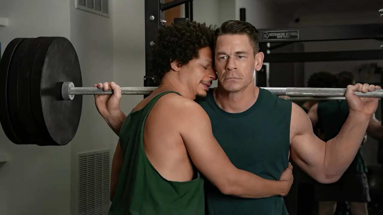 Eric Andre e John Cena nel film Little Brother