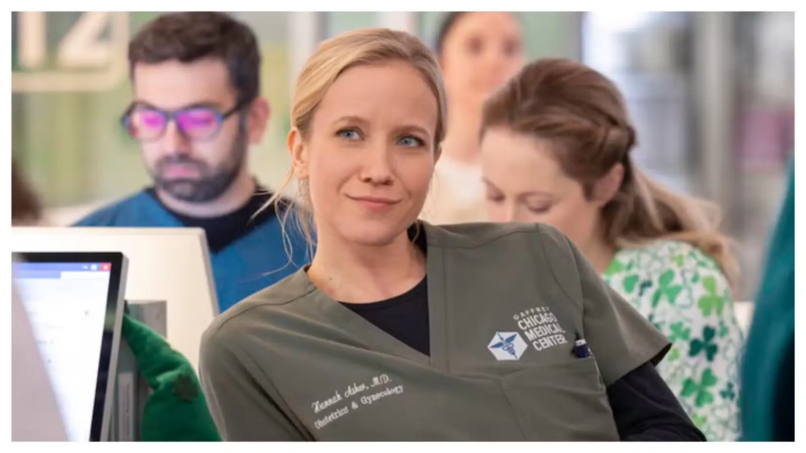 Hannah asher in Chicago Med