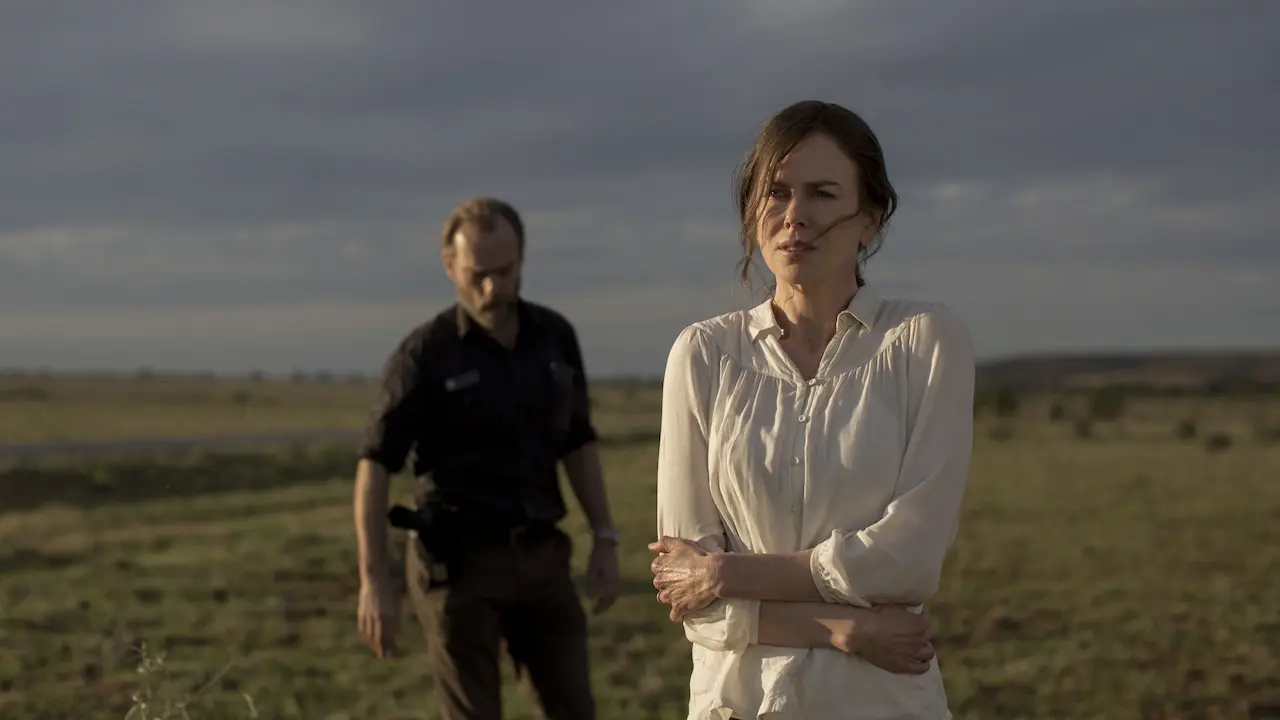 Hugo Weaving e Nicole Kidman in Strangerland