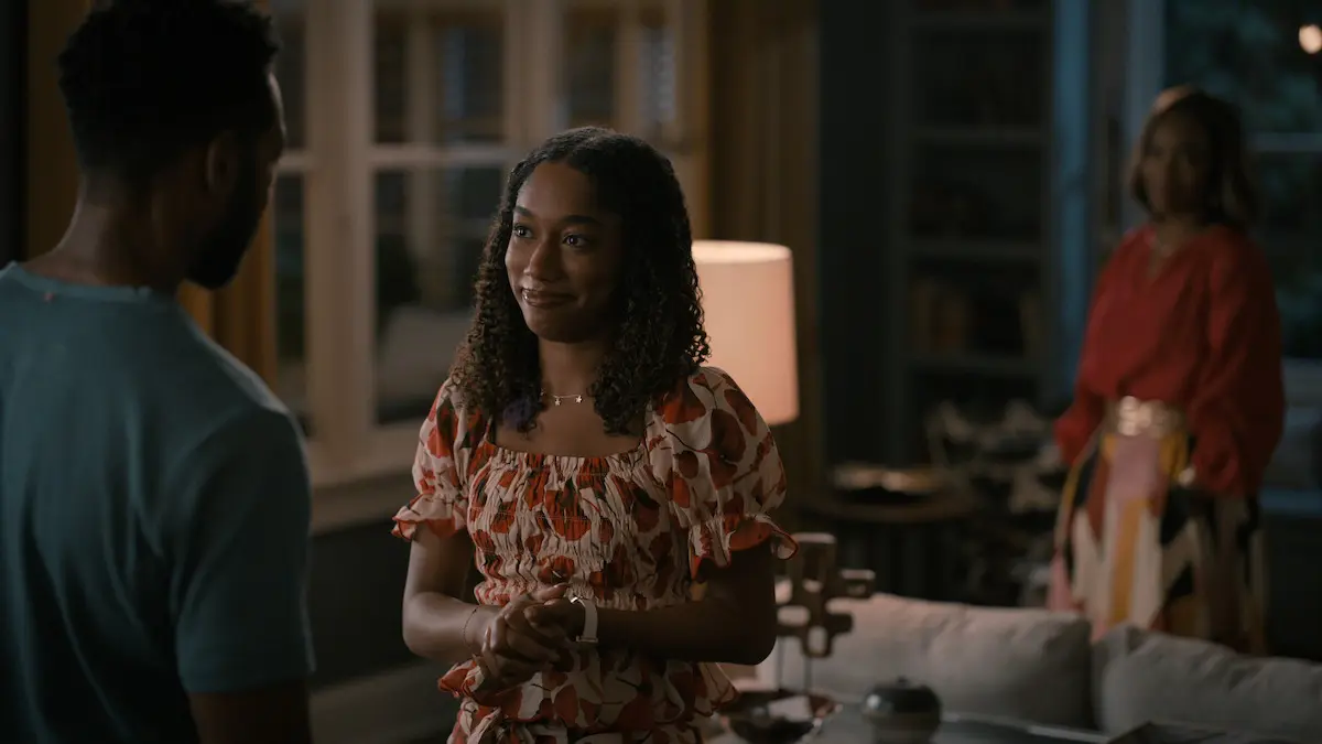 Iman Benson nel ruolo di Jessica Whitley in Il colore delle magnolie - Stagione 5