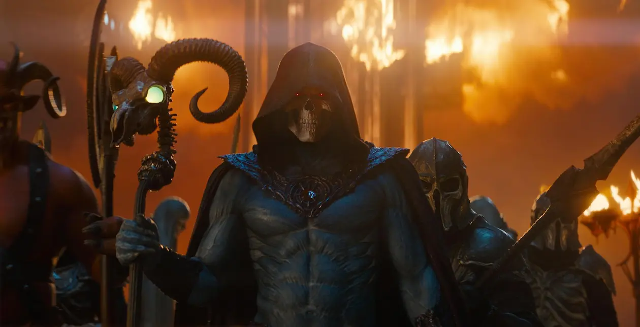 Jared Leto e Haf&thorn;ór Júlíus Björnsson in Masters of the Universe (2026)