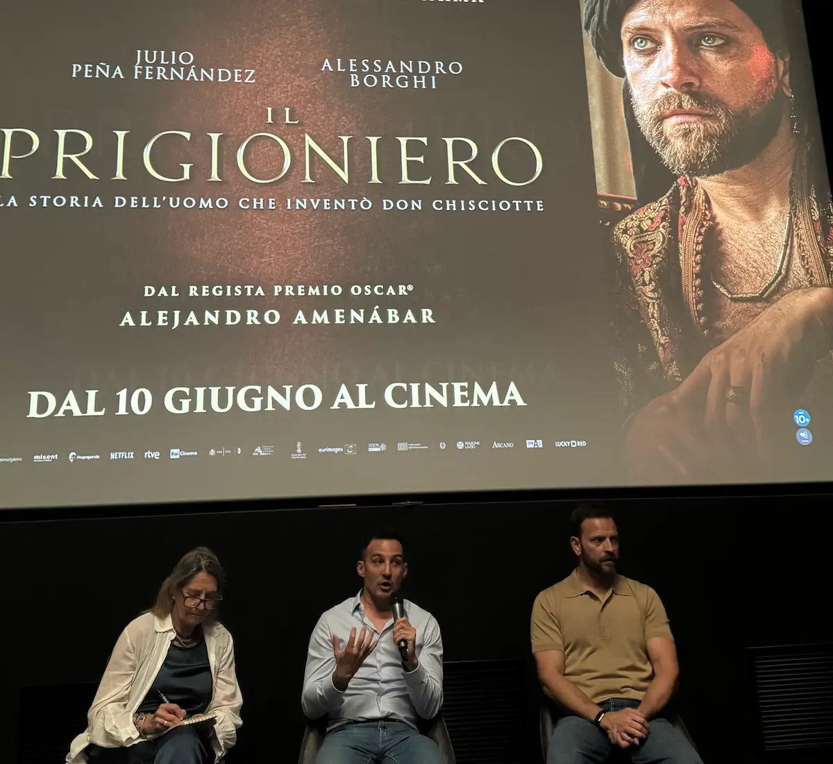 Alejandro Amenabar e Alessandro Borghi