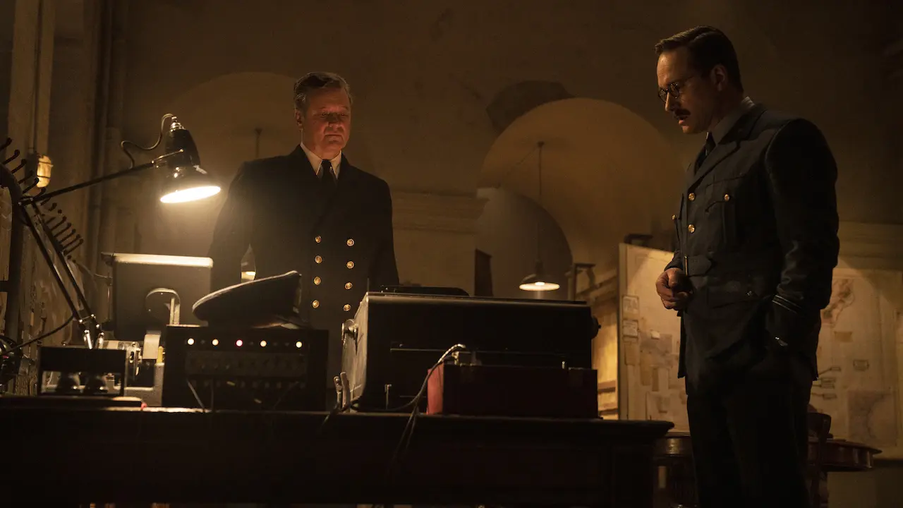 Colin Firth e Matthew Macfadyen in L'arma dell'inganno - Operazione Mincemeat