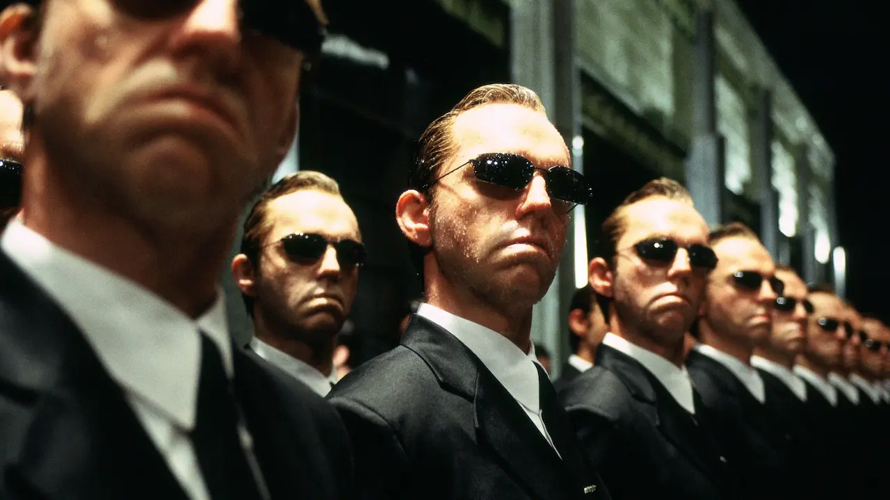 Hugo Weaving in Matrix Revolutions