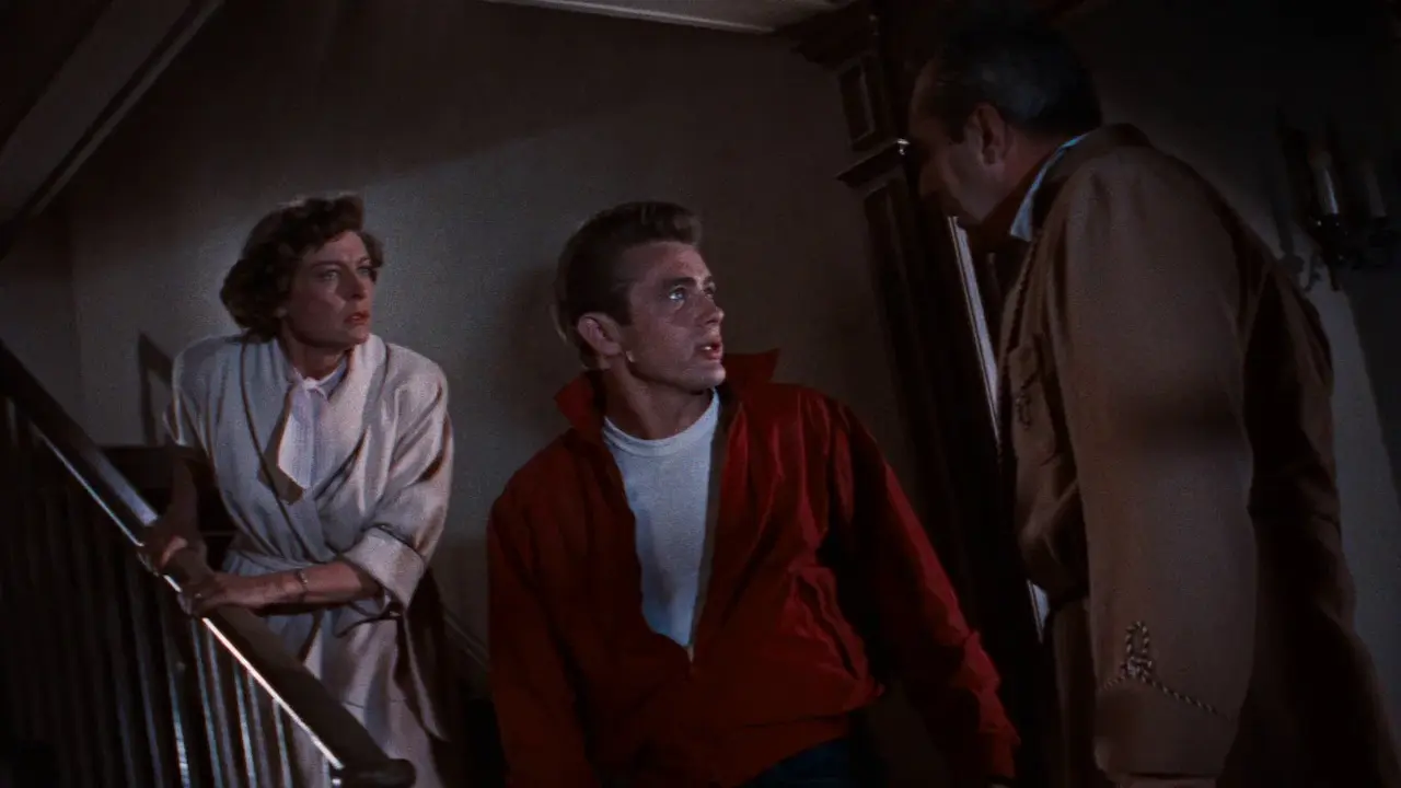 James Dean nel film Gioventù bruciata