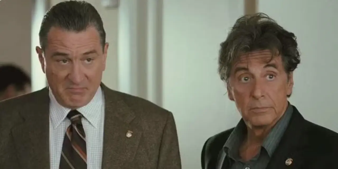 Robert De Niro e Al Pacino nel film Sfida senza regole