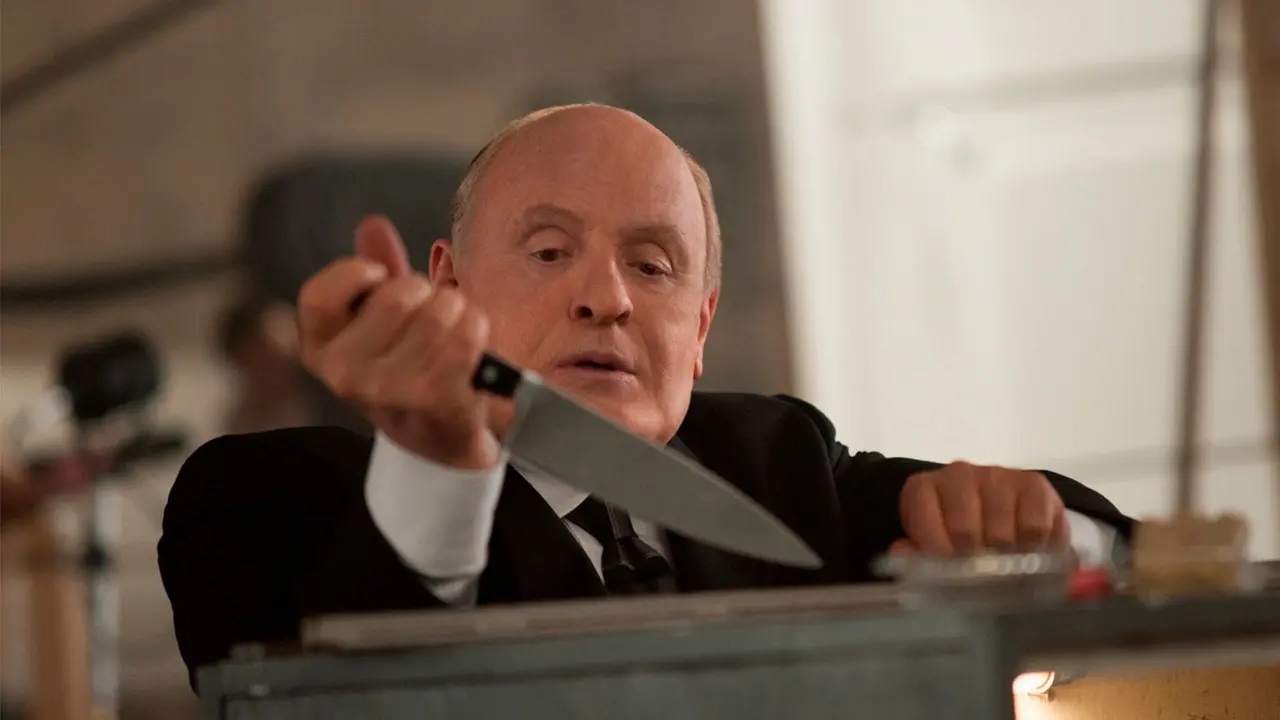 Anthony Hopkins nel film Hitchcock
