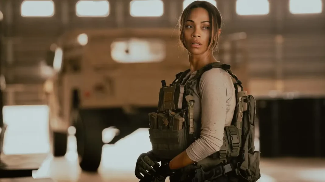 Zoe Saldana come joe in Lioness 3 Zoe Saldana come joe in Lioness 3
